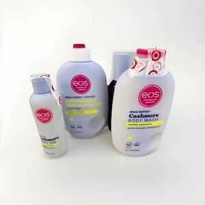 eos Shea Better Cashmere Body Care Set Vanilla Cashmere